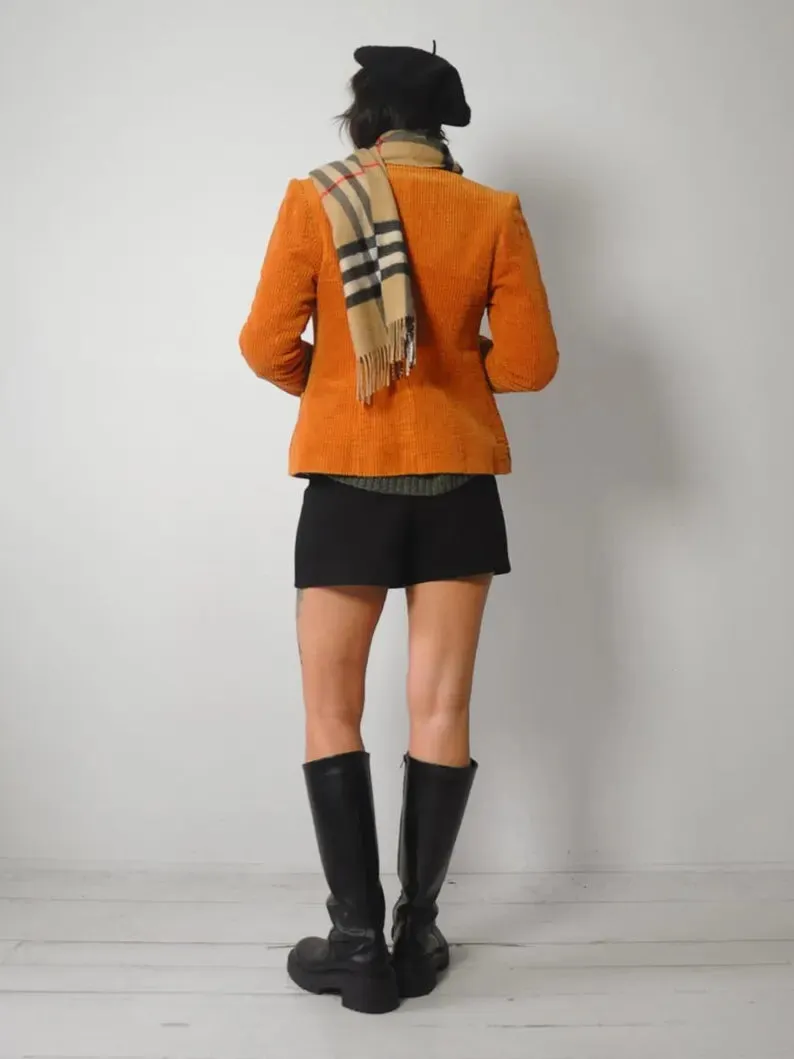 1970's Butterscotch Corduroy Blazer