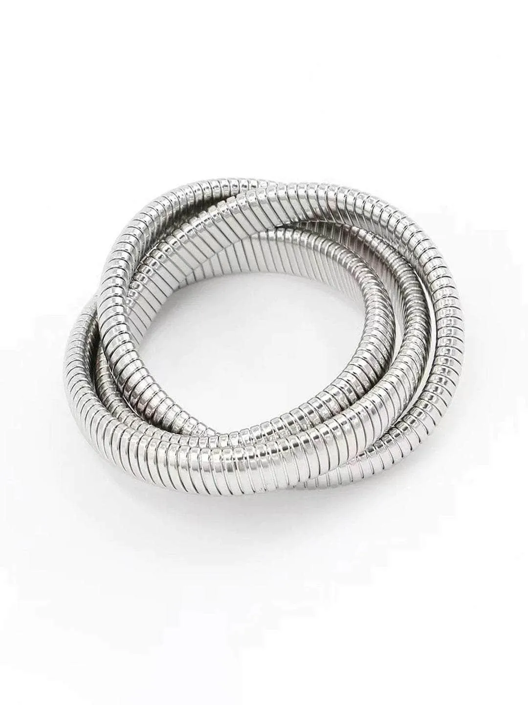 Anusha Mani In Triple Layer Wrap Stretchable Bracelet
