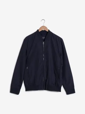 Ascot Navy Relaxed Fit Jacket