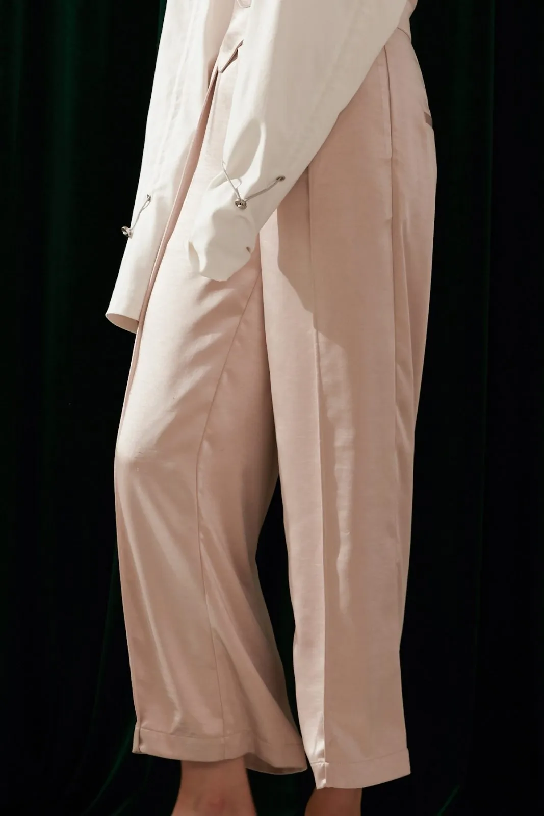 Asymmetric High Waist Pants