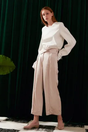 Asymmetric High Waist Pants