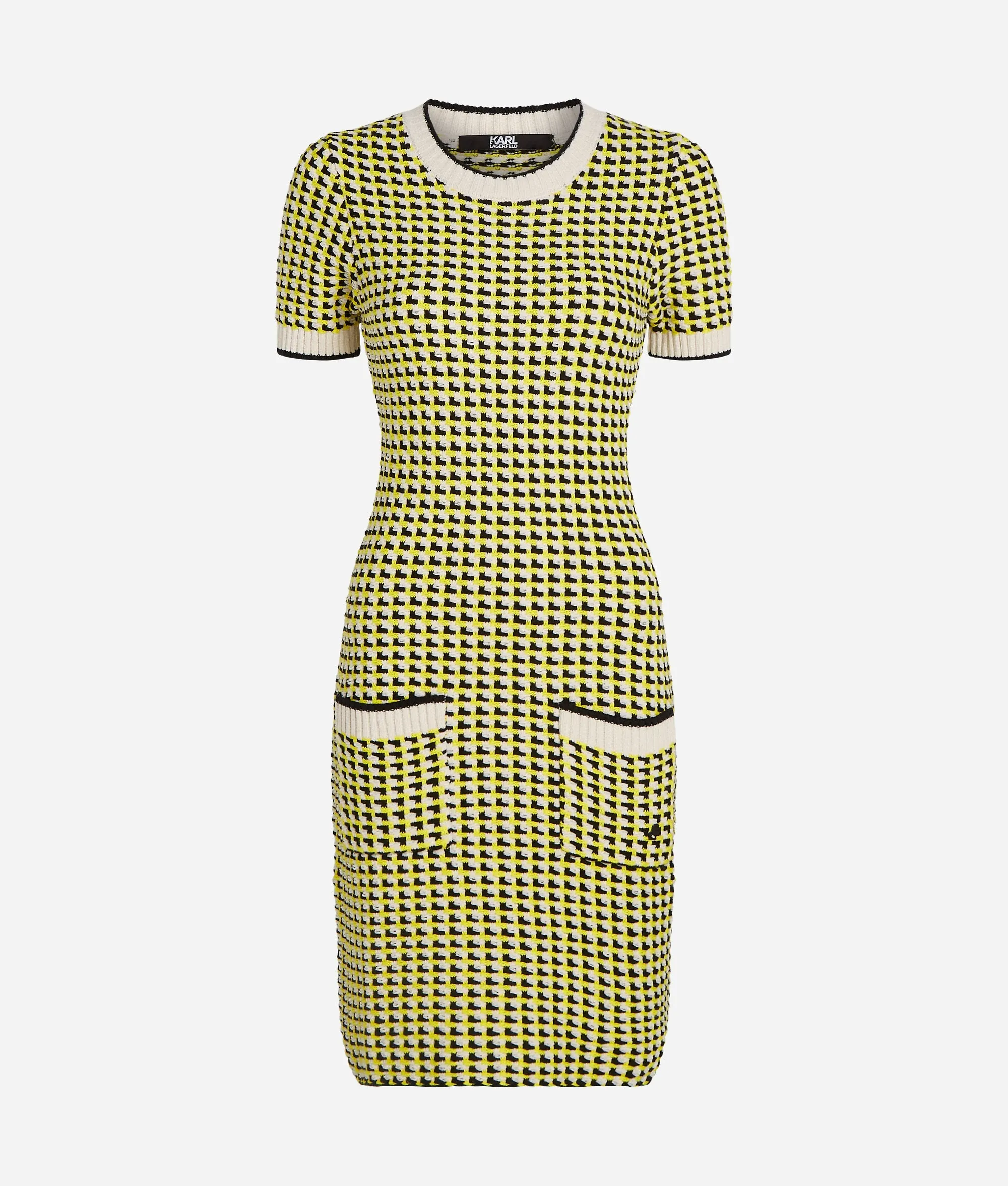 BOUCLE KNIT DRESS