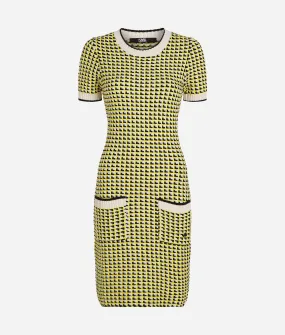 BOUCLE KNIT DRESS