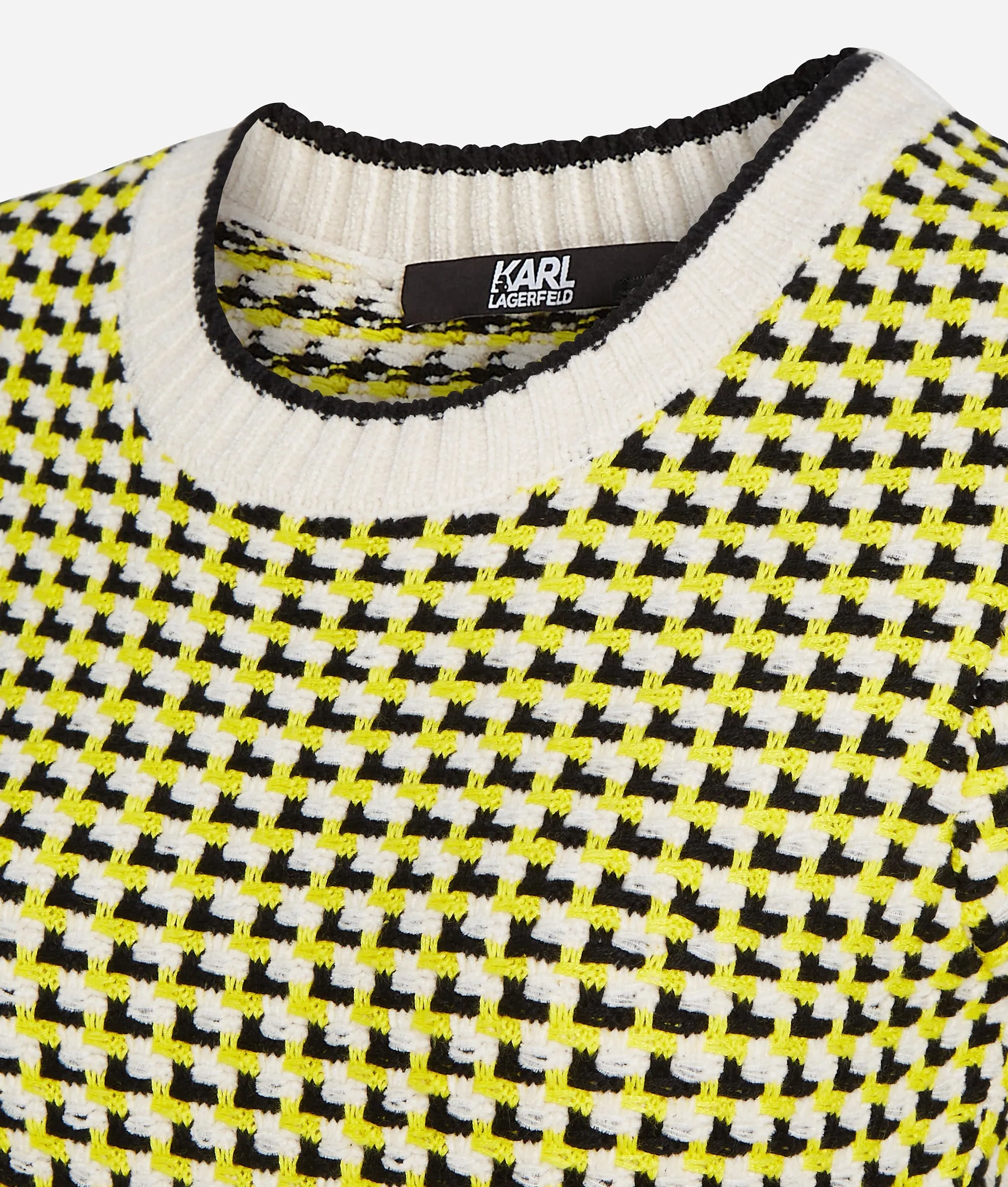 BOUCLE KNIT DRESS