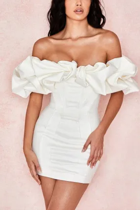 BY171 Off Shoulder Mini Dress