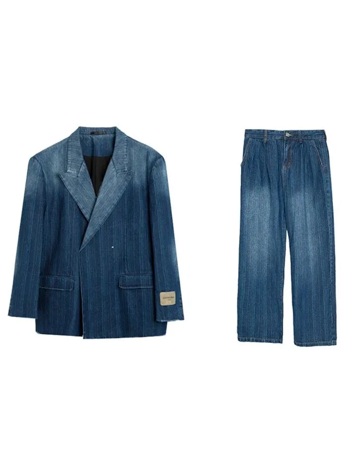 Denim Blazer & Jeans- Sold Separate