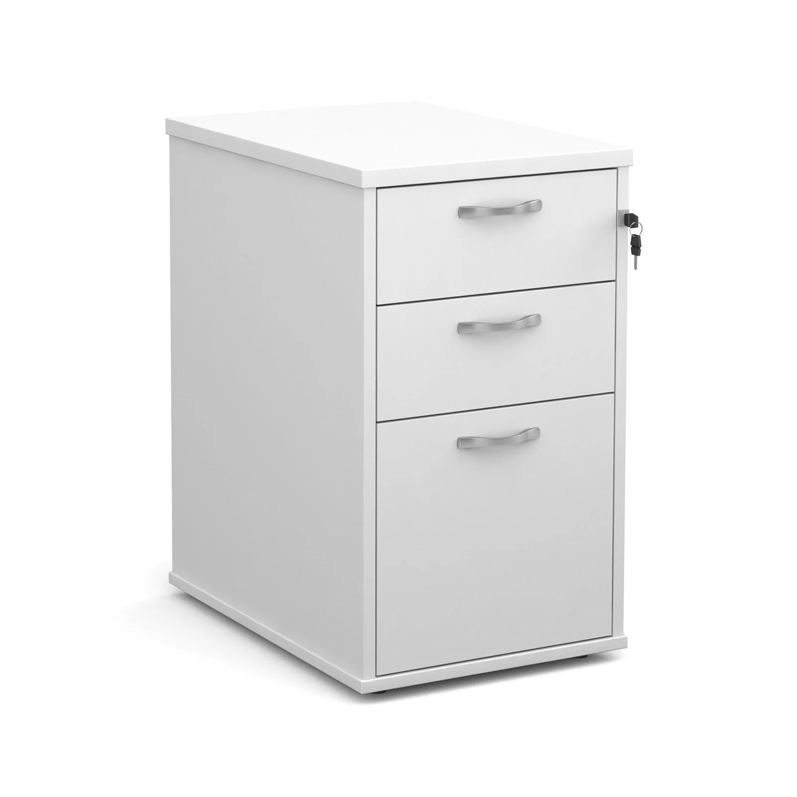 Desk high 3 drawer pedestal
