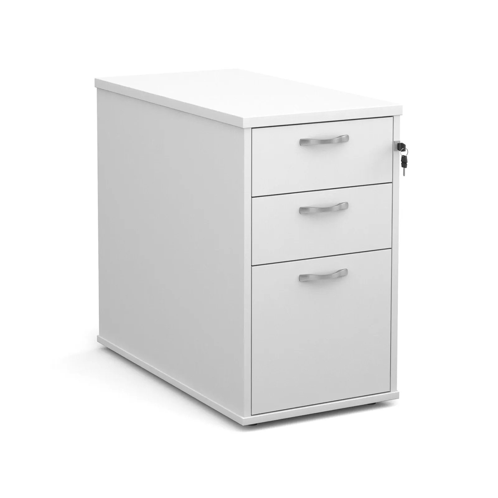 Desk high 3 drawer pedestal