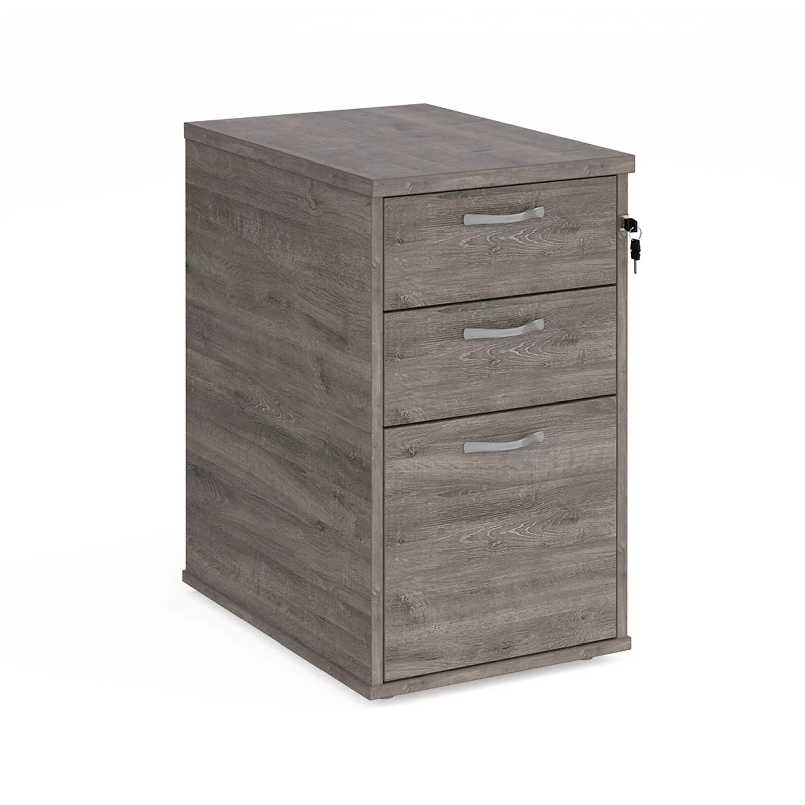 Desk high 3 drawer pedestal