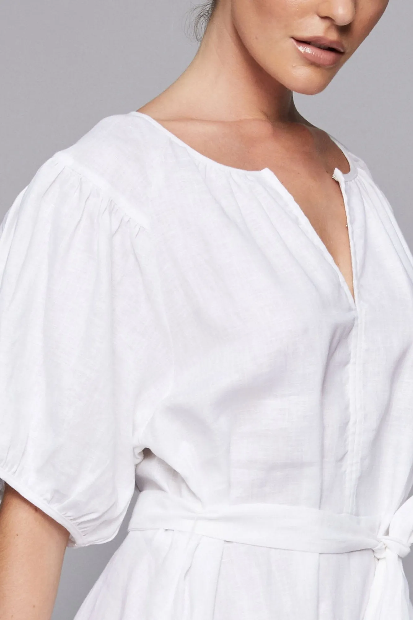 Distil Dress in Porcelain