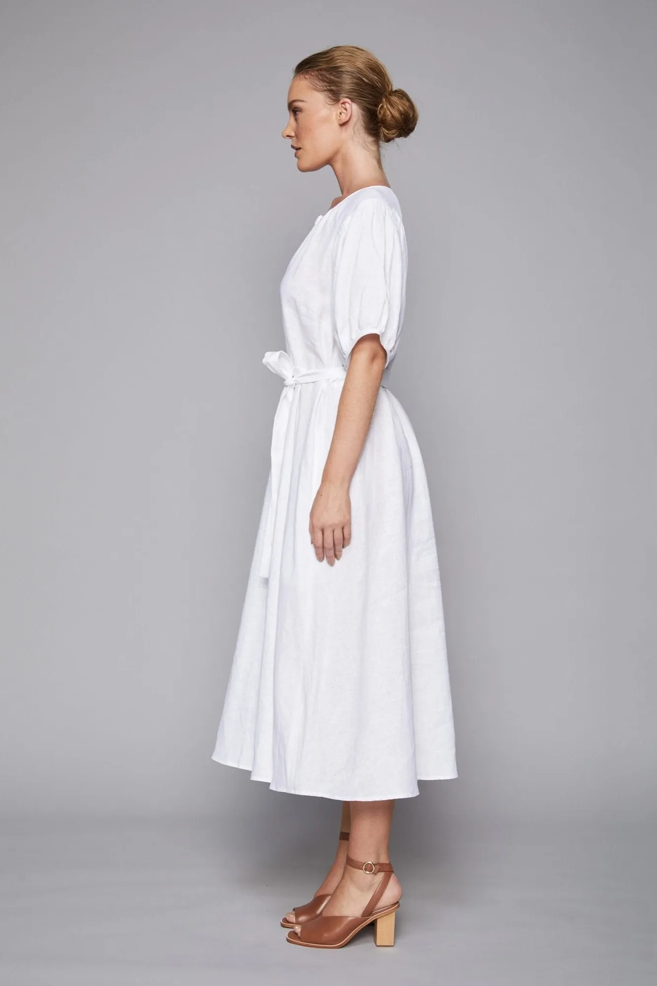Distil Dress in Porcelain