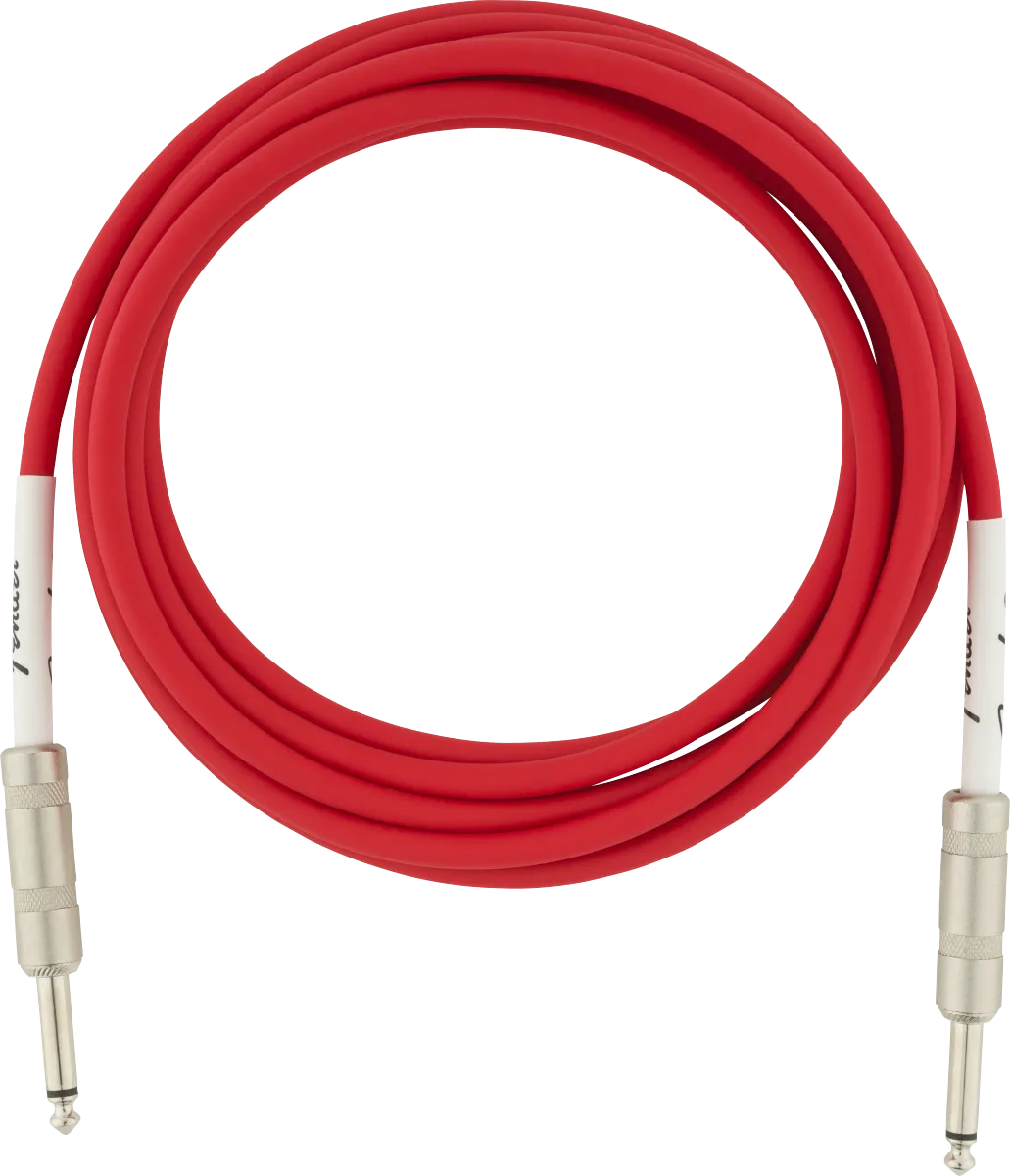 Fender Original 10' Instrument Cable Fiesta Red