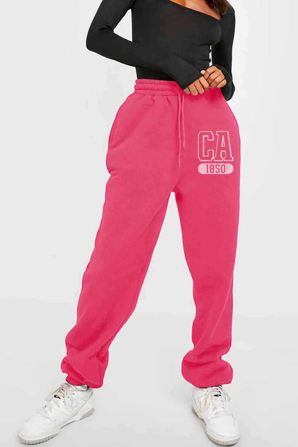 Full Size CA 1850 Graphic Joggers