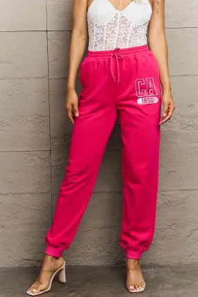 Full Size CA 1850 Graphic Joggers