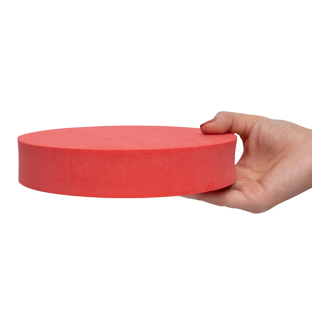 Geometric Foam Styling Props For Photography - Red Velvet 4 Pack