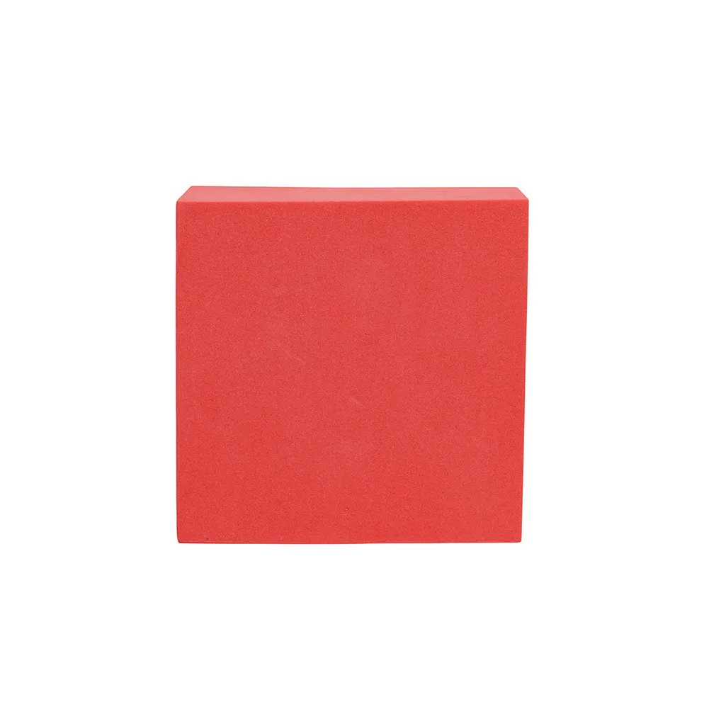 Geometric Foam Styling Props For Photography - Red Velvet 4 Pack
