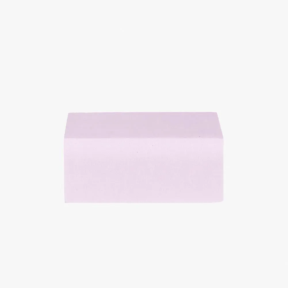 Geometric Foam Styling Props for Photography - Short Square 10cm (Blush Pink)