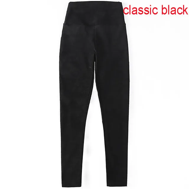 Leather pants High Waist