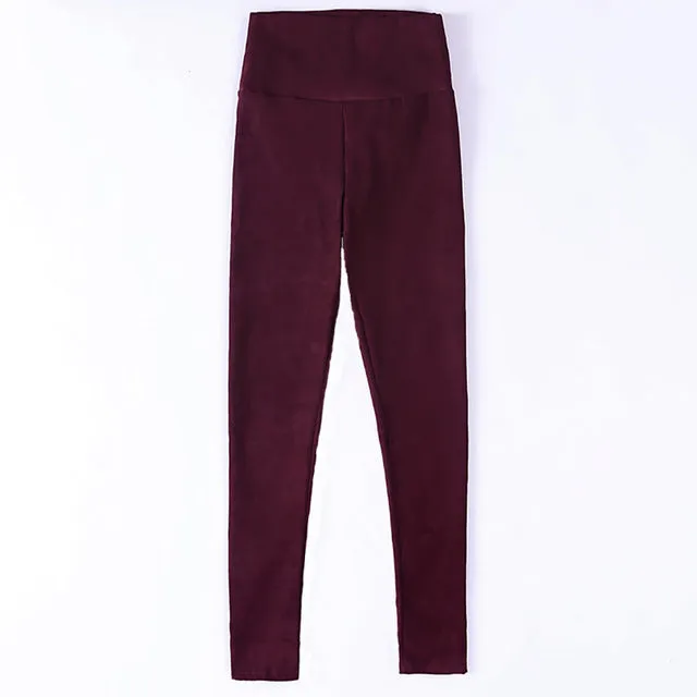 Leather pants High Waist
