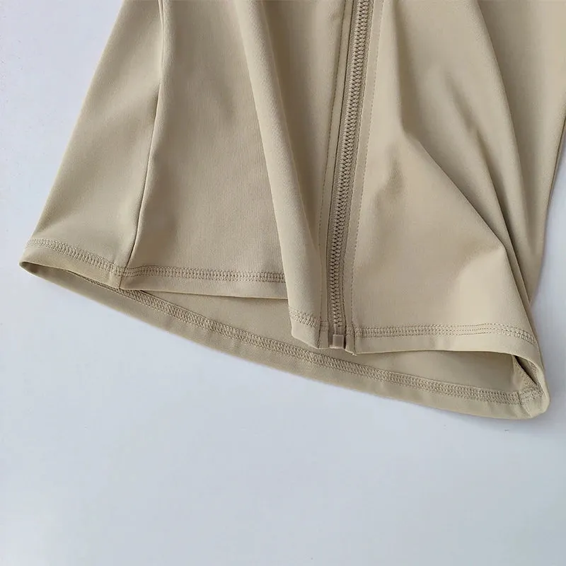 Long Sleeved yoga gym Sports Jacket