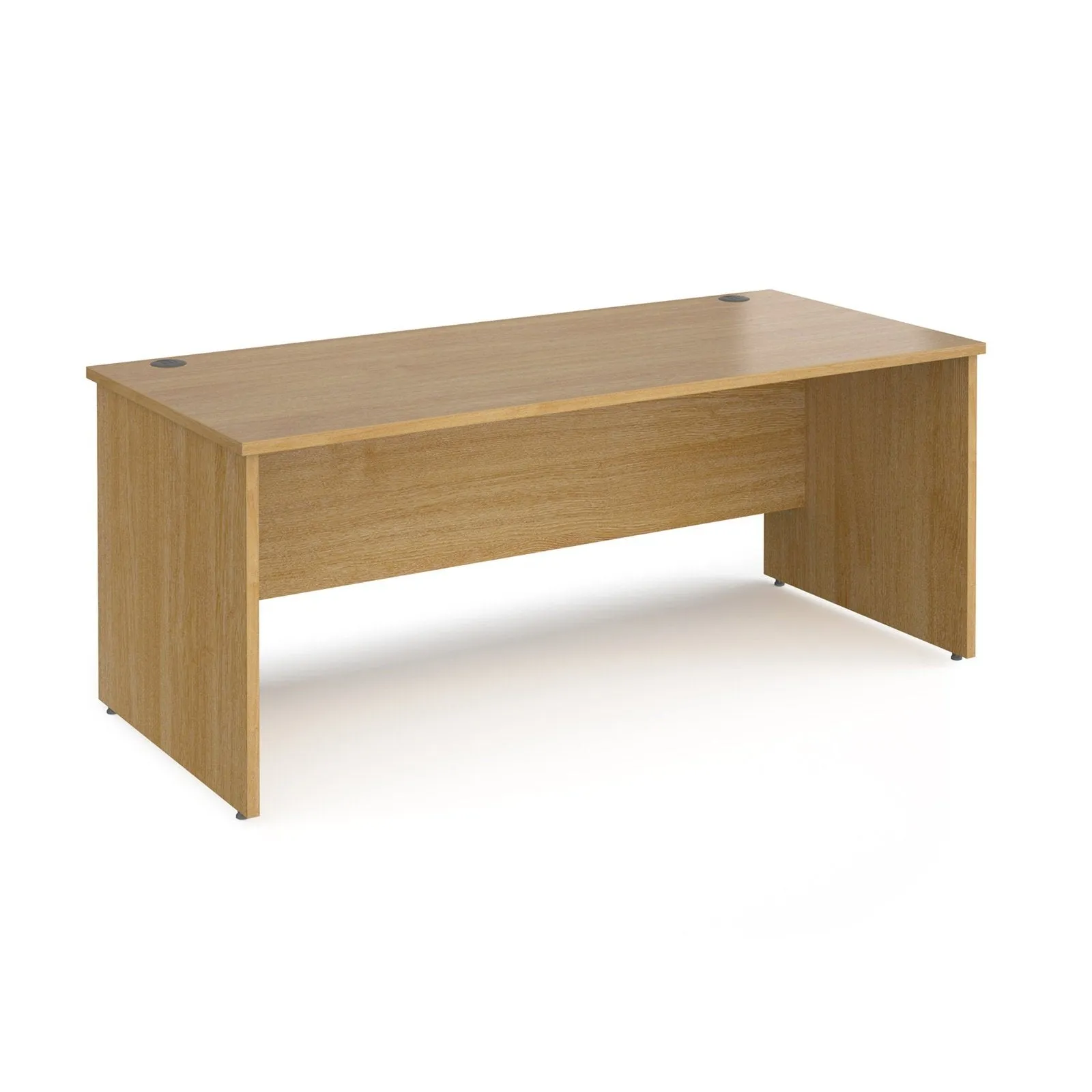 Maestro 25 panel leg straight desk 800 deep