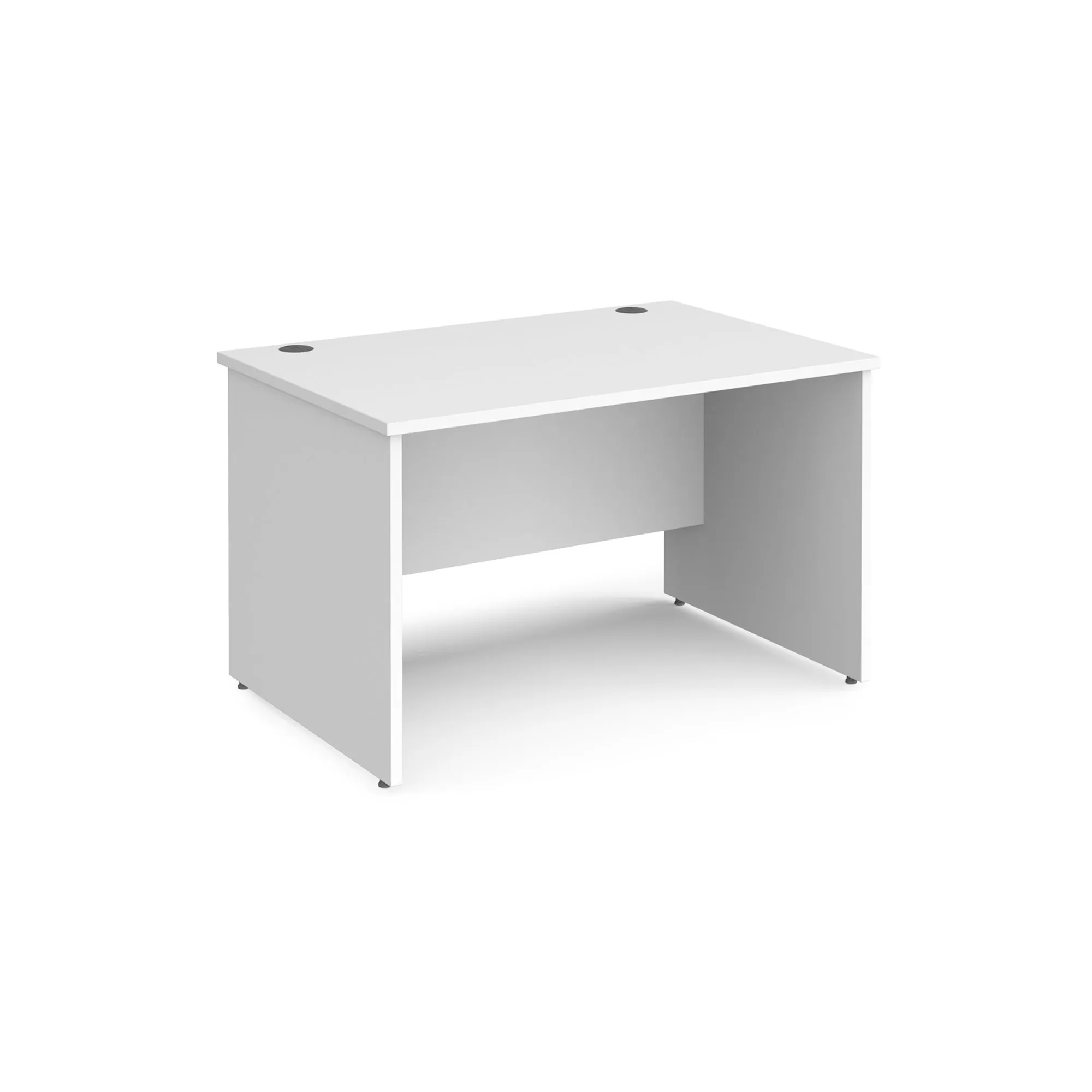 Maestro 25 panel leg straight desk 800 deep