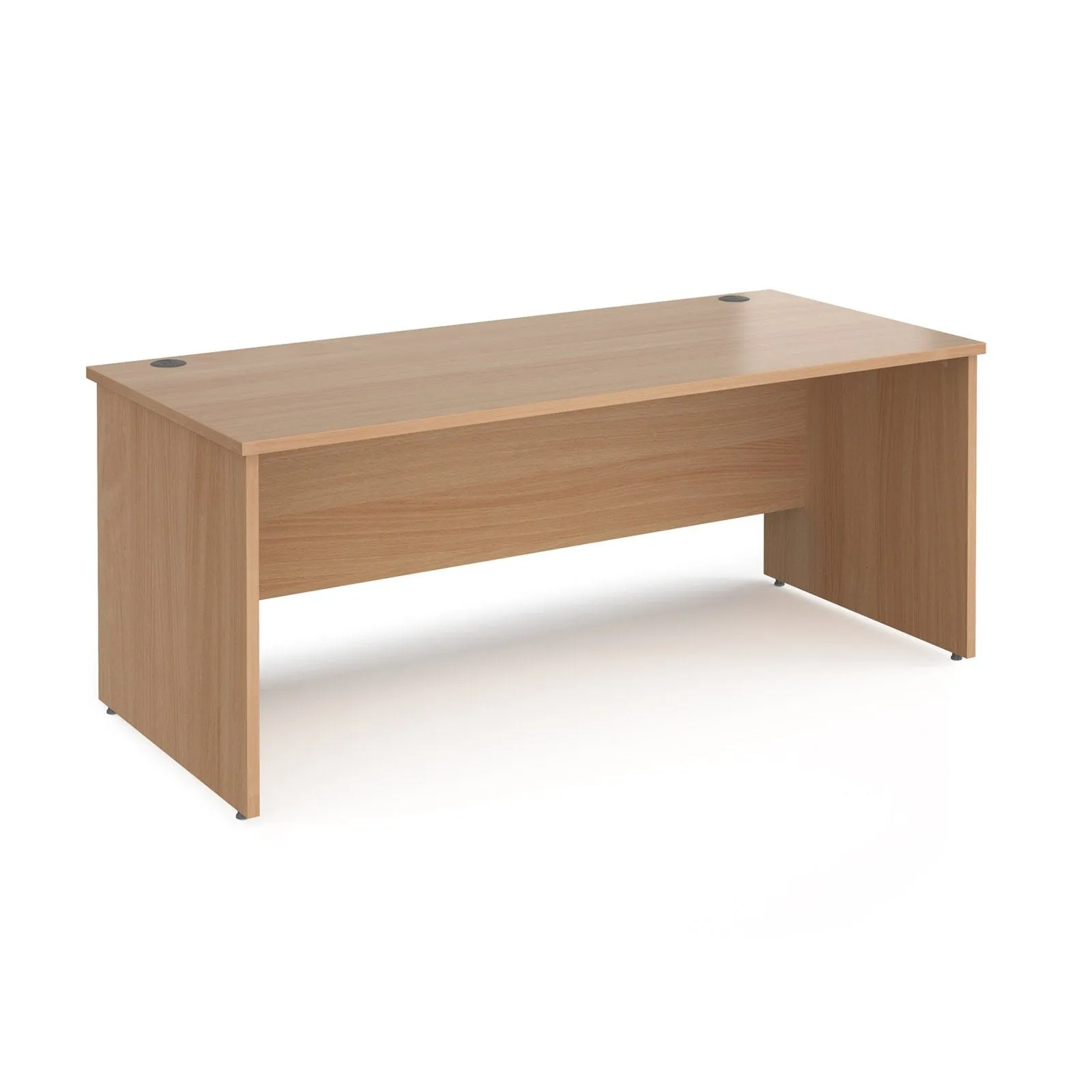 Maestro 25 panel leg straight desk 800 deep