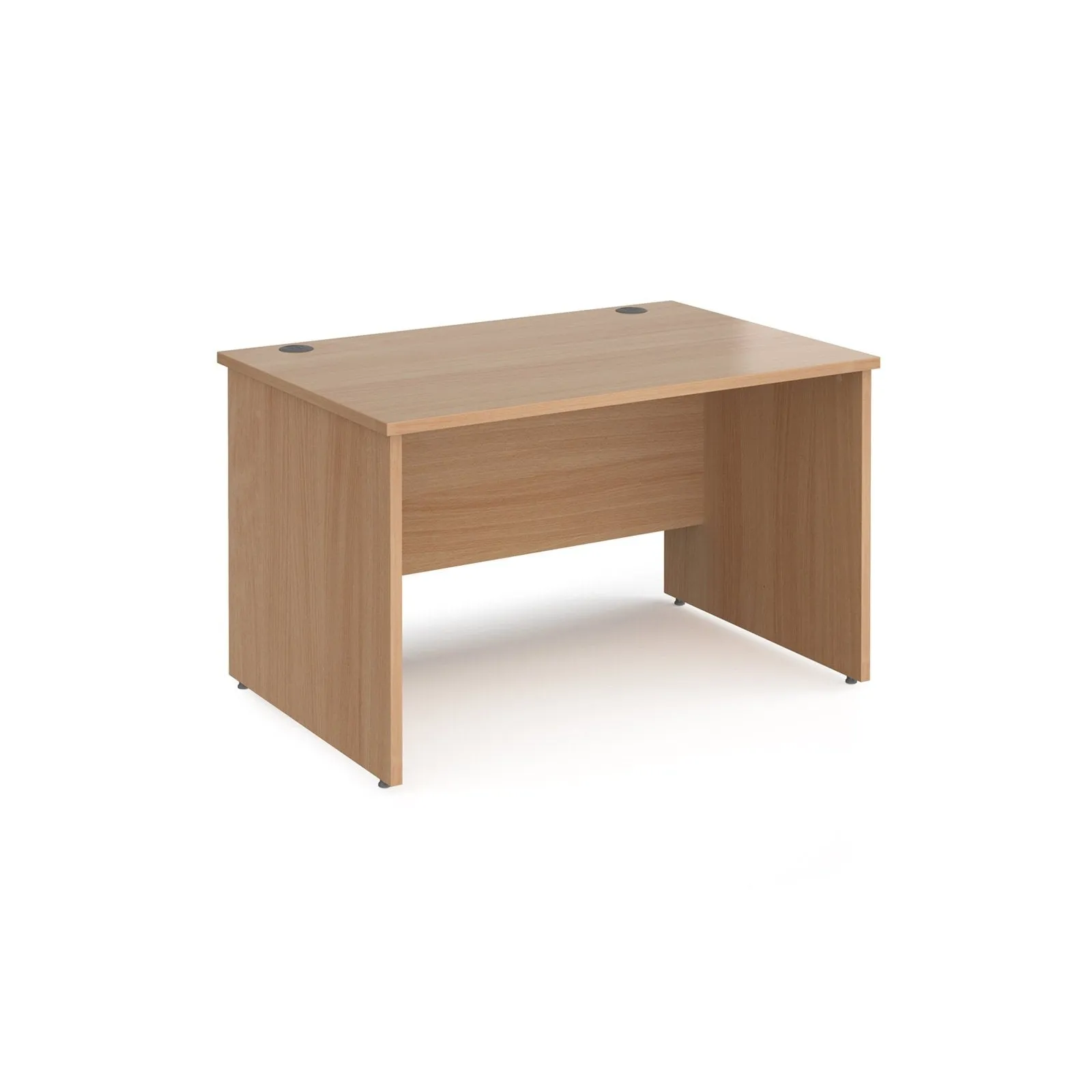 Maestro 25 panel leg straight desk 800 deep