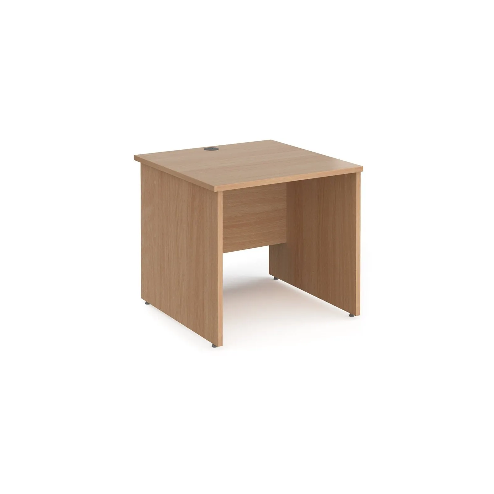 Maestro 25 panel leg straight desk 800 deep