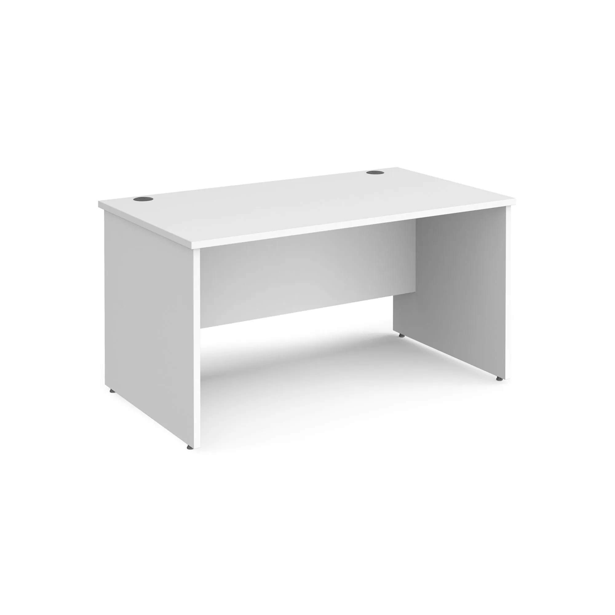 Maestro 25 panel leg straight desk 800 deep