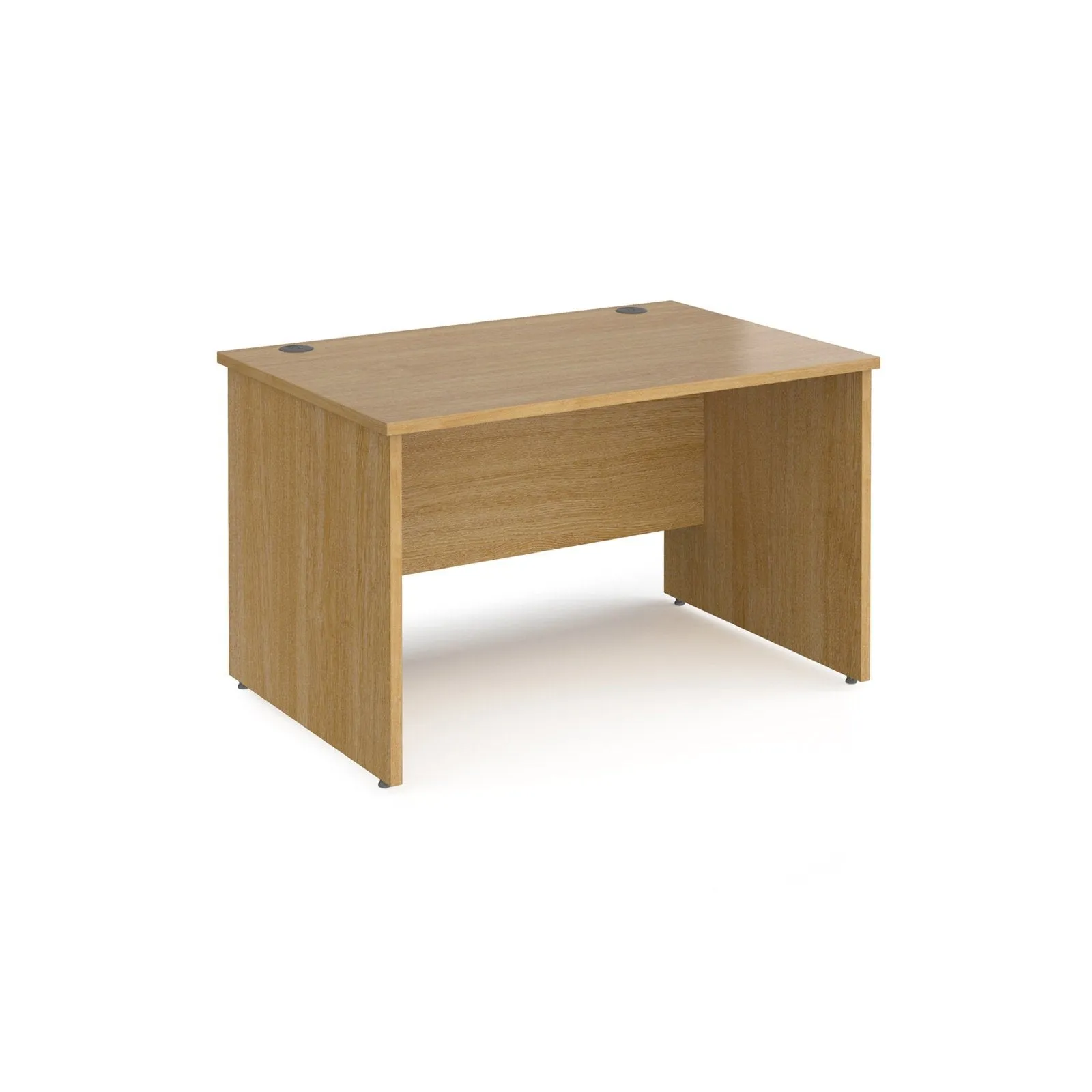 Maestro 25 panel leg straight desk 800 deep