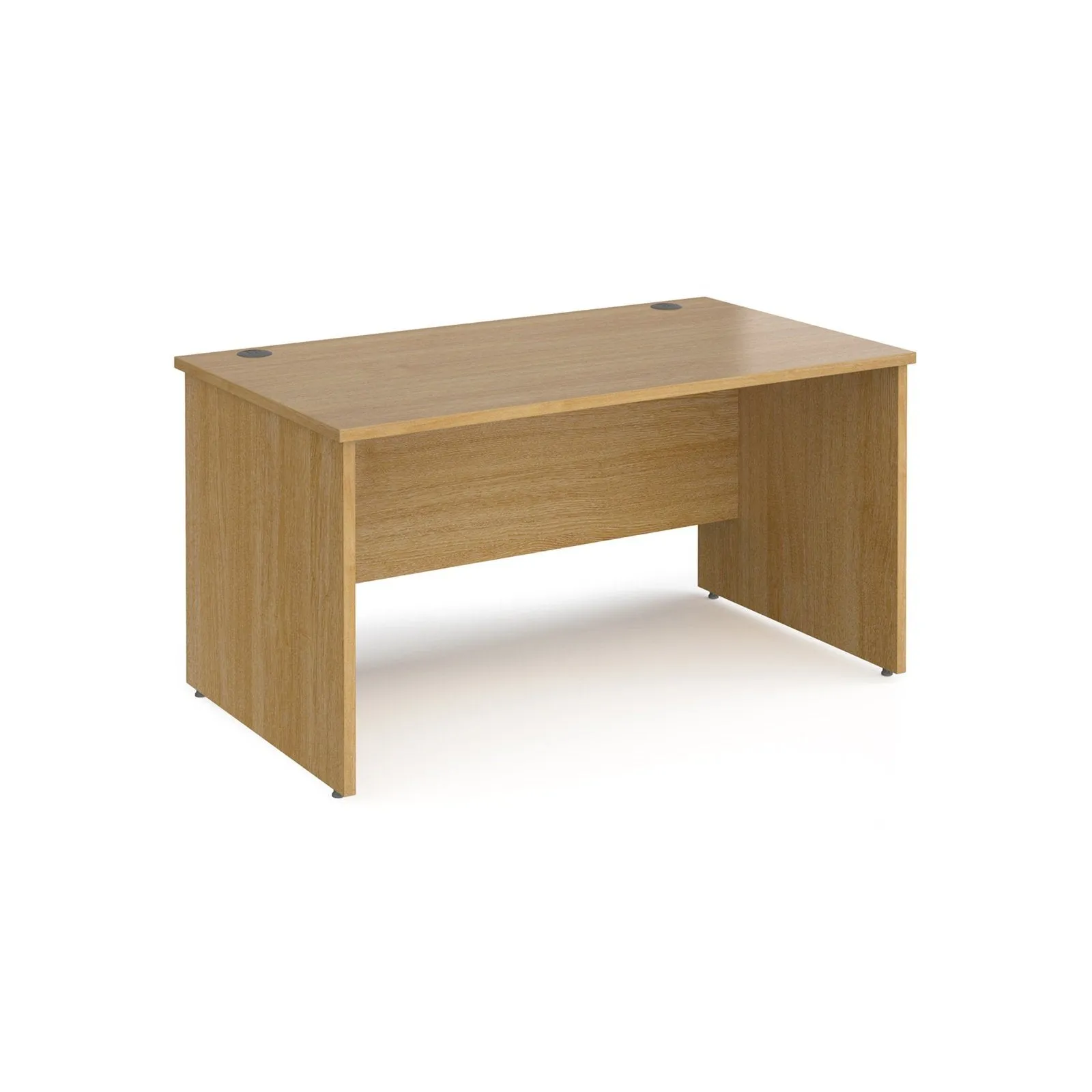 Maestro 25 panel leg straight desk 800 deep