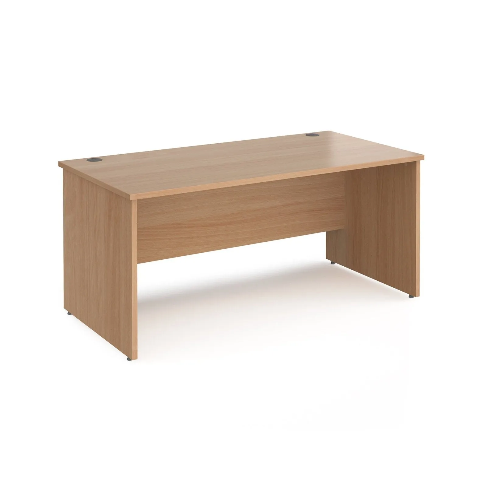 Maestro 25 panel leg straight desk 800 deep