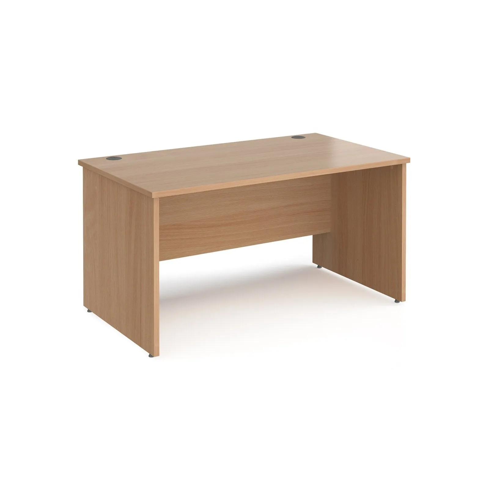 Maestro 25 panel leg straight desk 800 deep