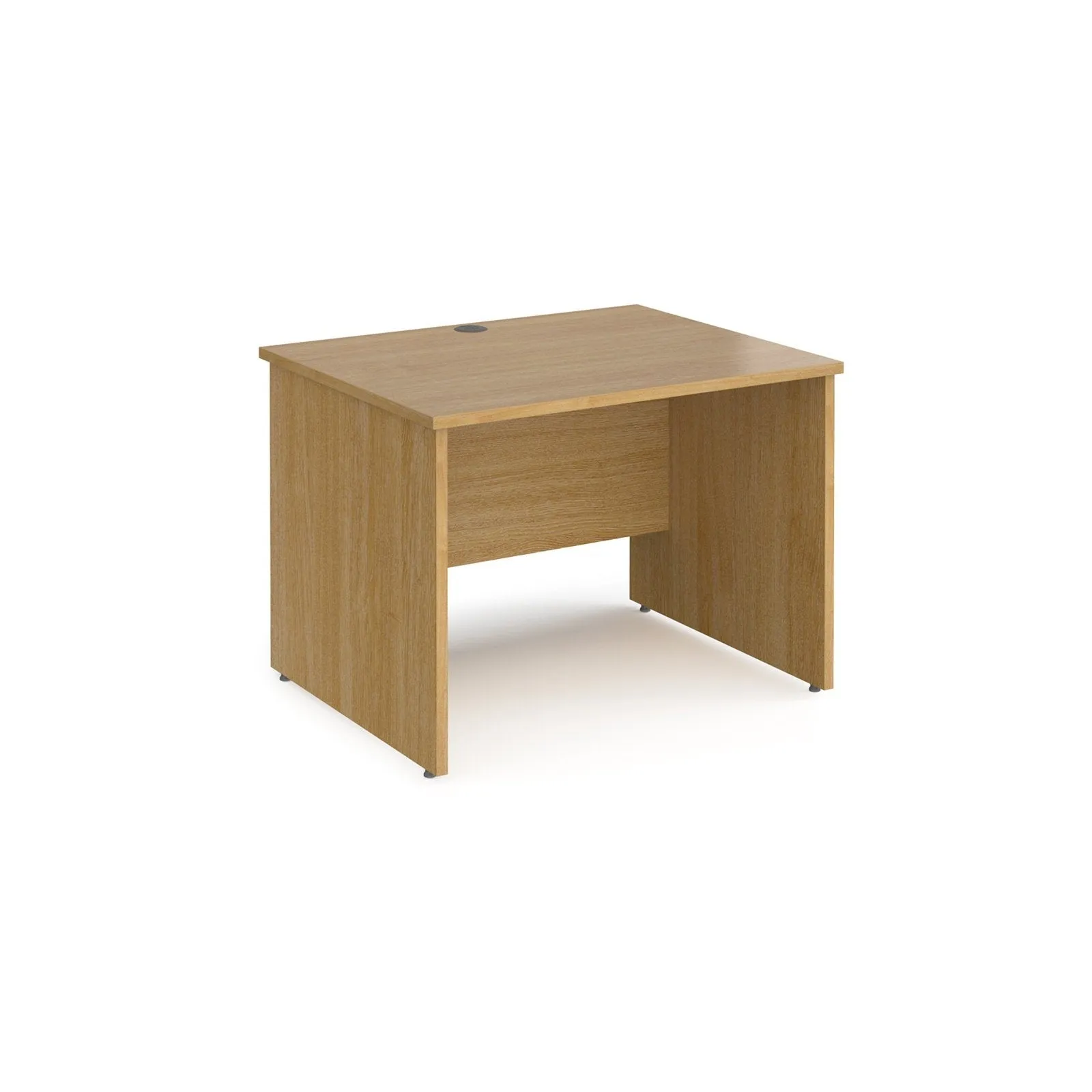 Maestro 25 panel leg straight desk 800 deep