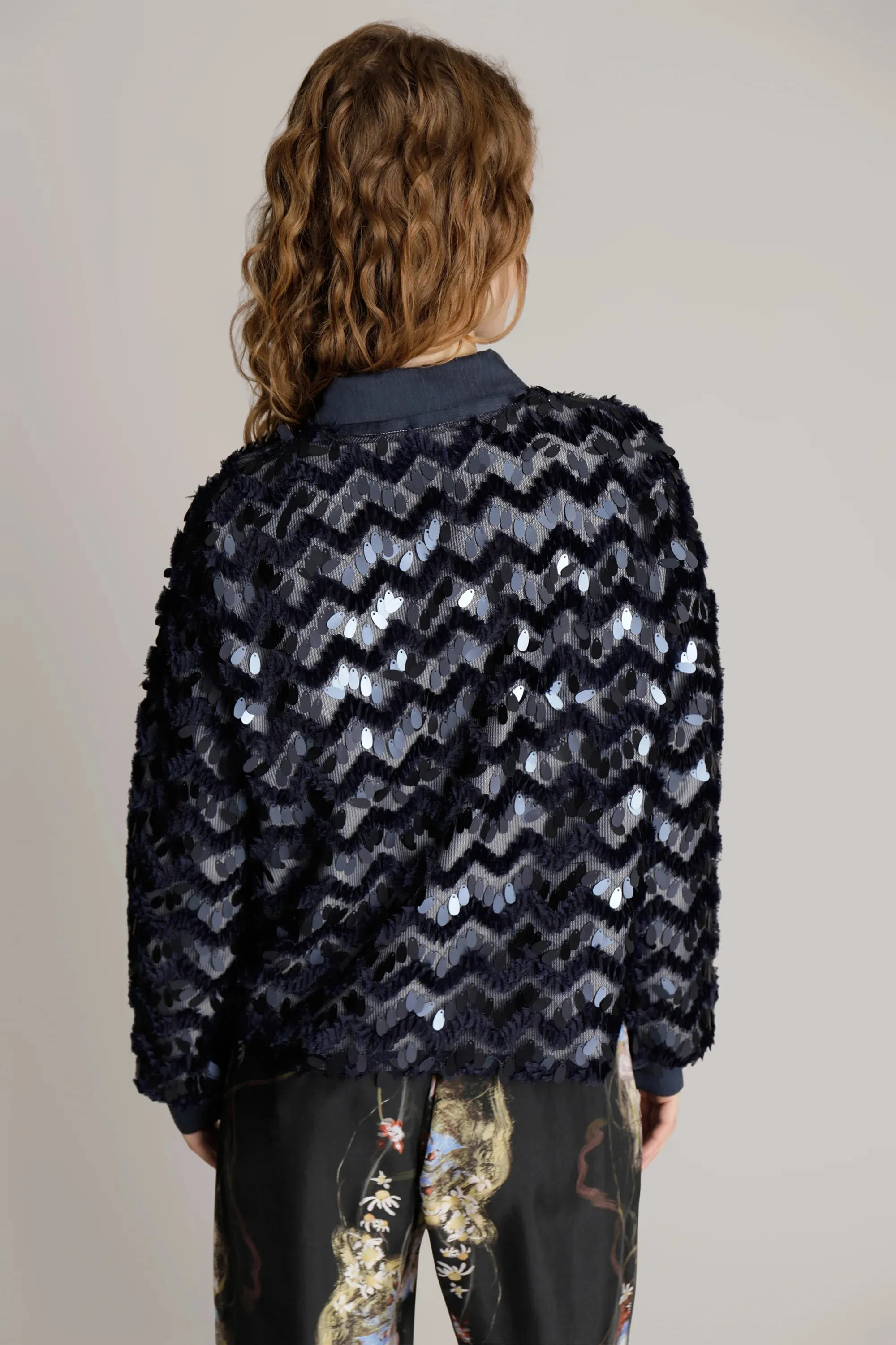 MUNTHE Moolini Embellished Jacket - Navy