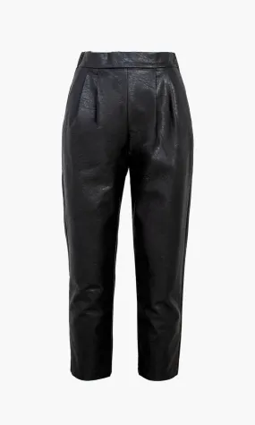 NERO VEGAN LEATHER PANT