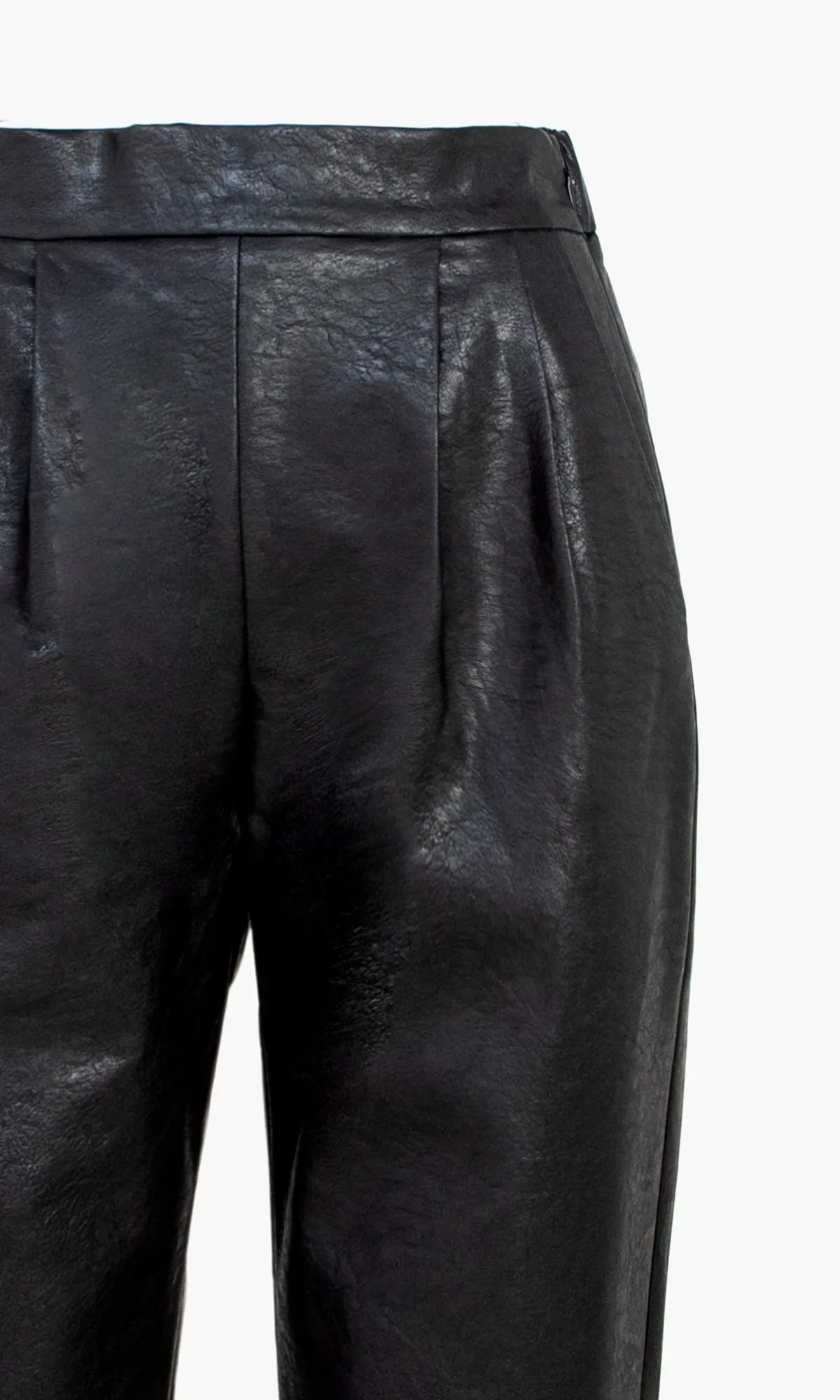 NERO VEGAN LEATHER PANT