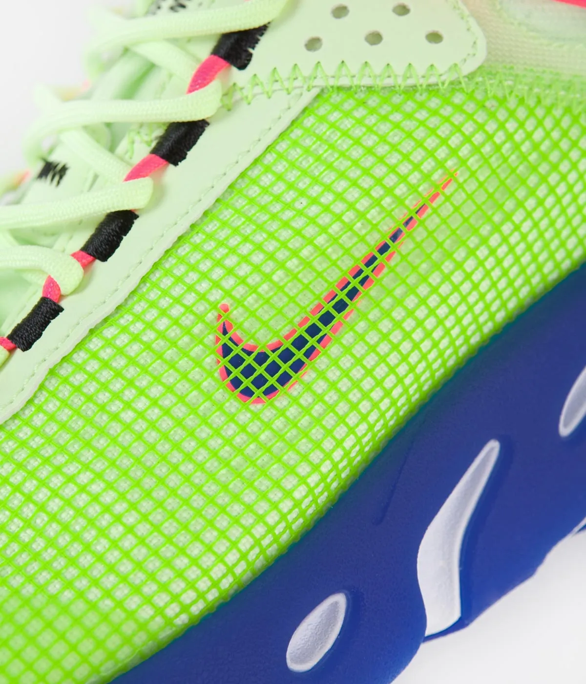 Nike React Live Premium Shoes - Barely Volt / Hyper Royal - Electric Green