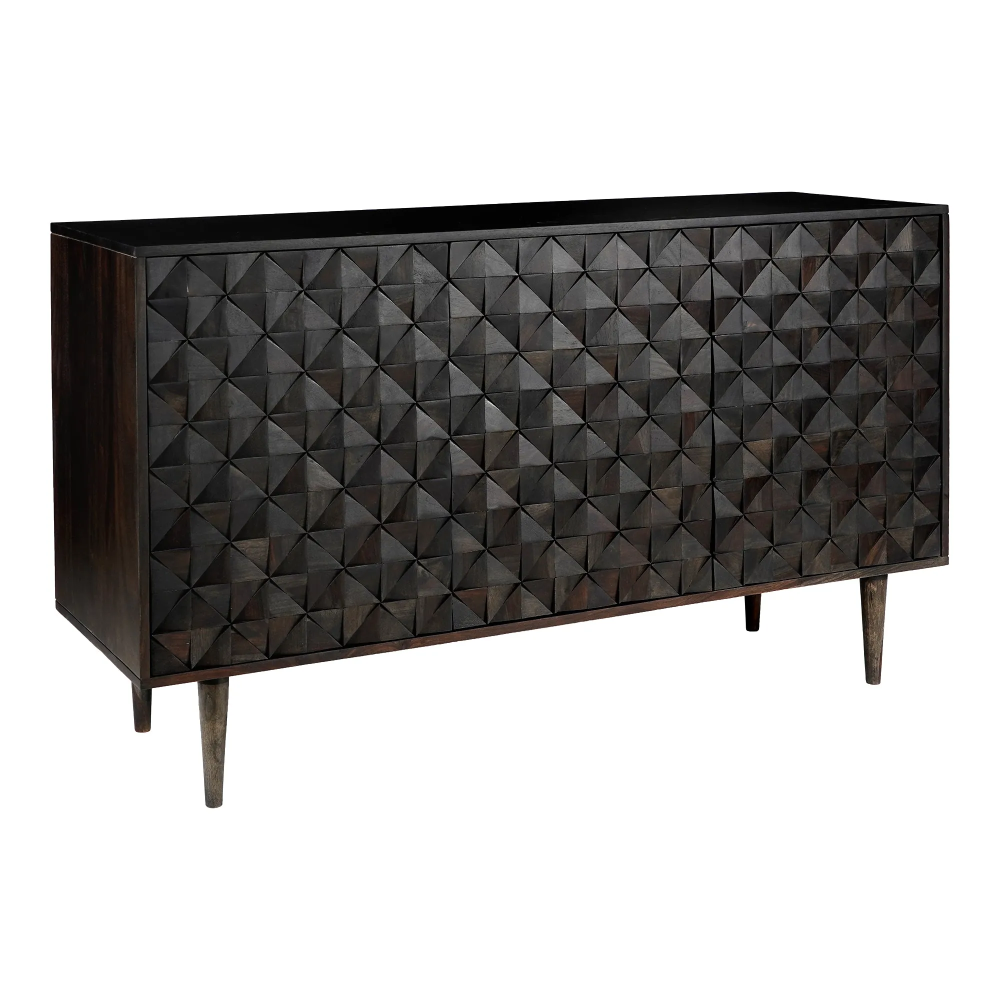Pablo 3 Door Sideboard Black