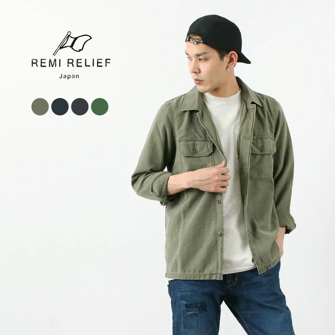 REMI RELIEF / Military shirt Normal