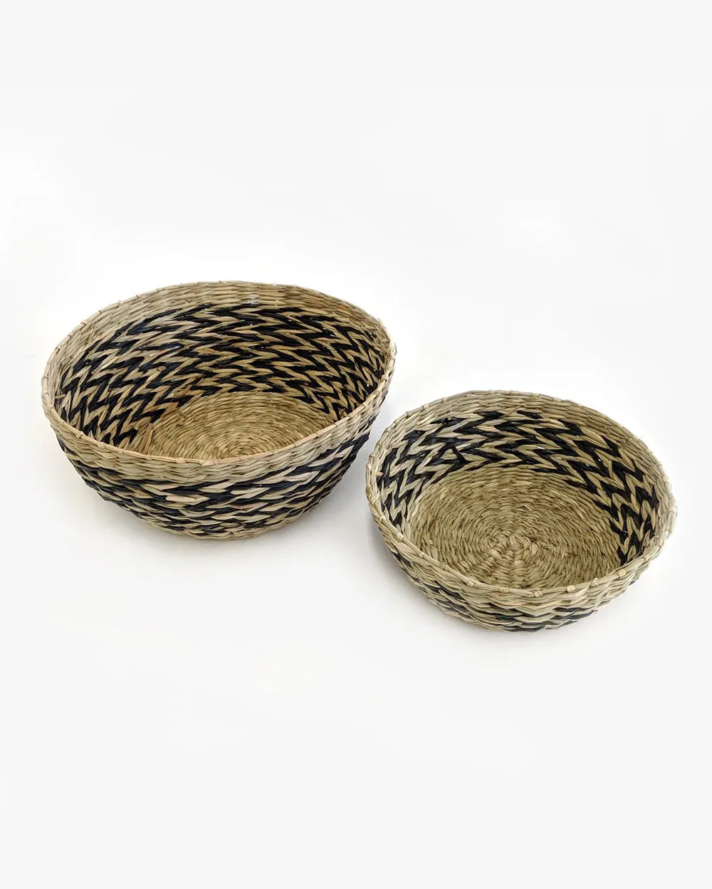Sea Grass Decorative Bowls - Set of Two