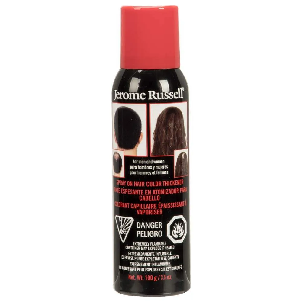 Silver Gray Spray-On Hair Thickener