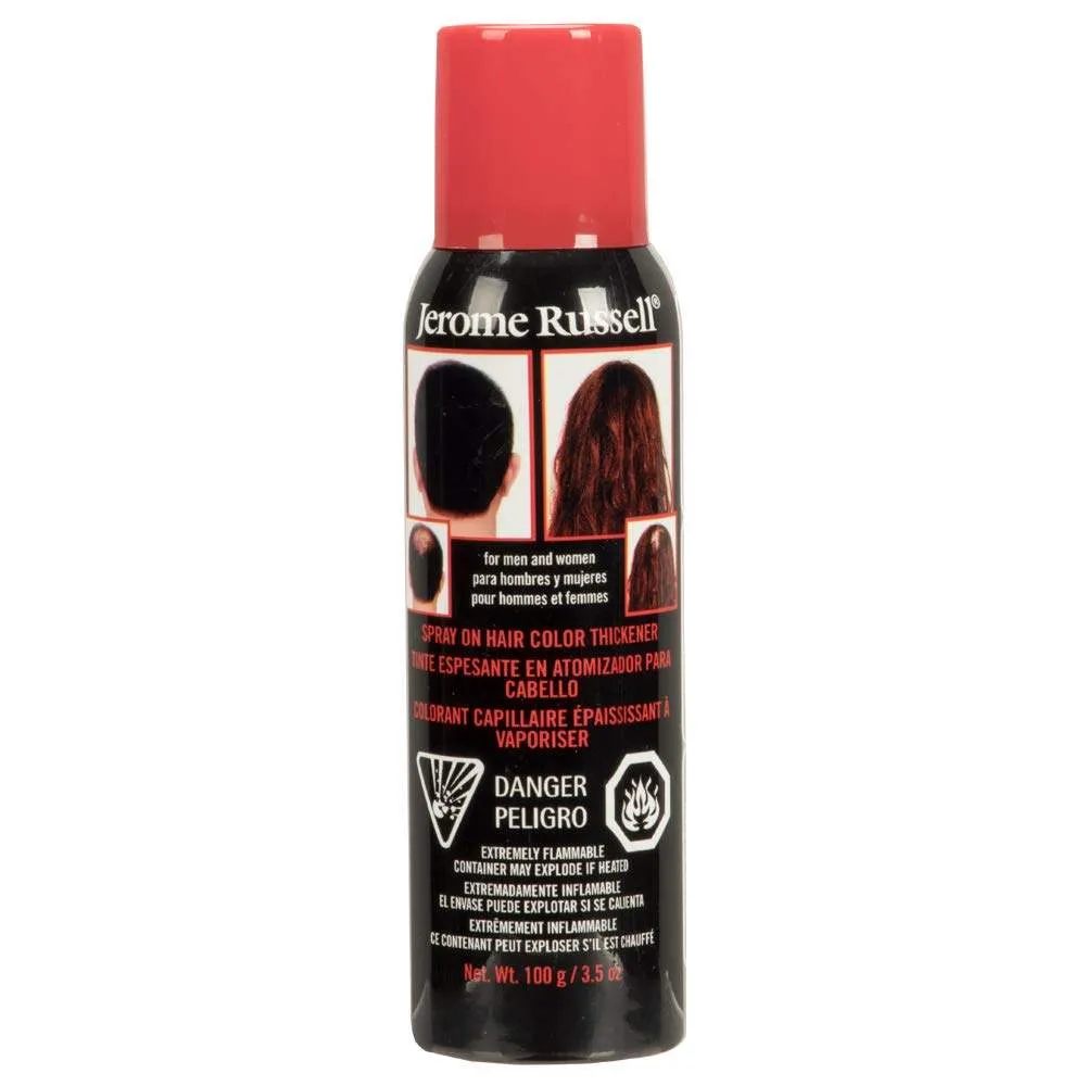 Silver Gray Spray-On Hair Thickener
