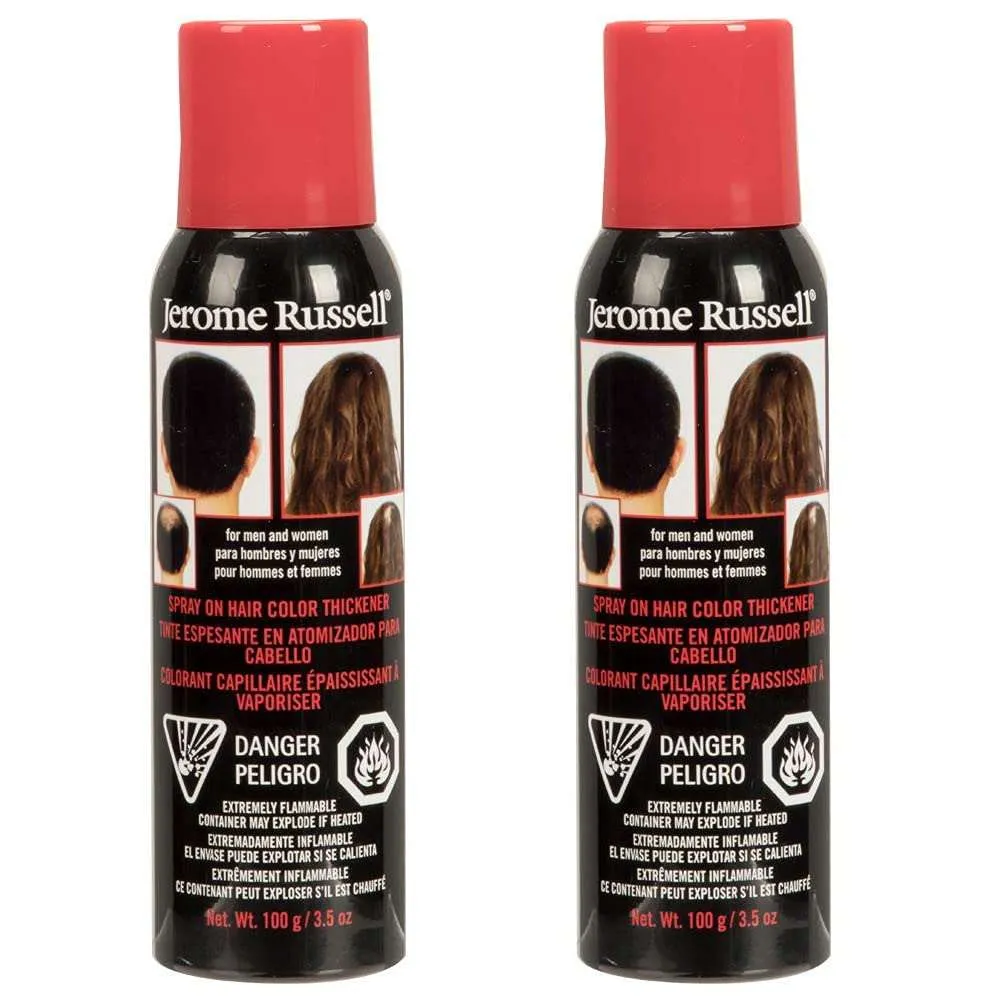 Silver Gray Spray-On Hair Thickener