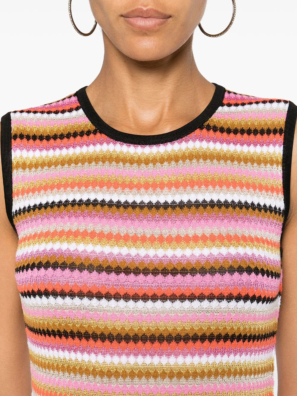 Sleeveless Knit Midi Dress