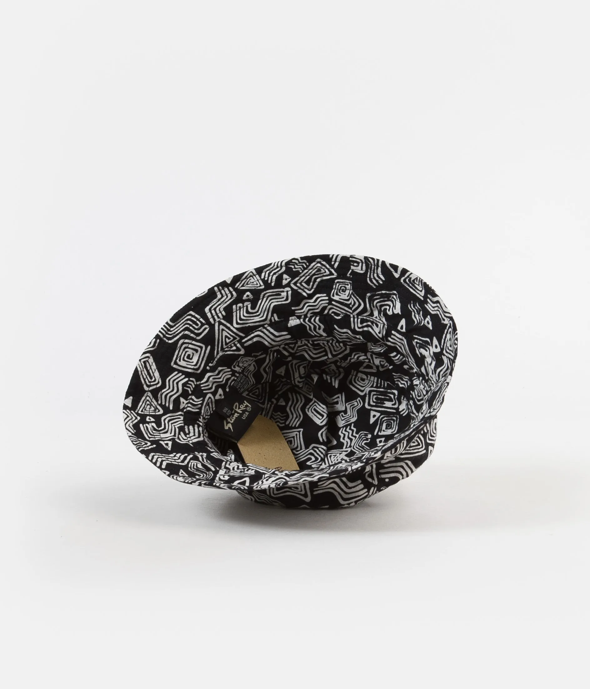 Stan Ray Fillmore Bucket Hat - Tom Tom Batik Black