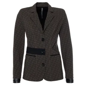 Taupe blazer Ritsjes Graphic