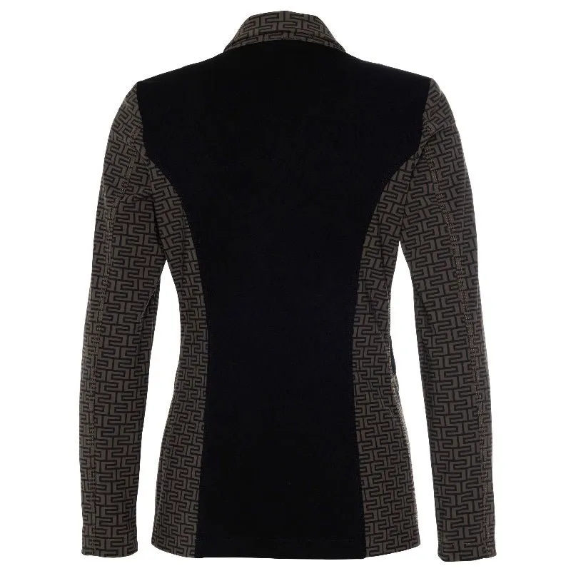 Taupe blazer Ritsjes Graphic