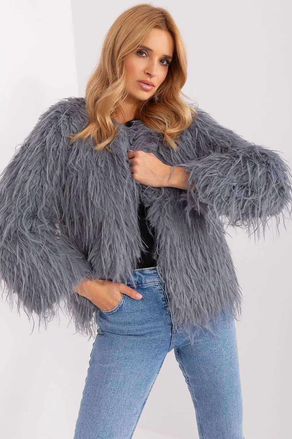 TEEK - Snuffle Faux Fluff Jacket